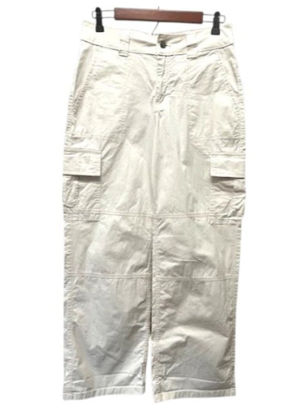 Hollister Co. Women's Cargo Pants High Rise Baggy 5R Light Tan